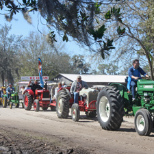 Tractor parade